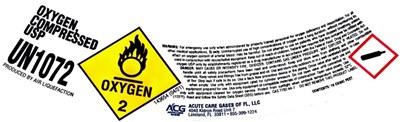 Acute Care Oxygen 15 (Acute Care Lakeland 15 Cubic Feet)